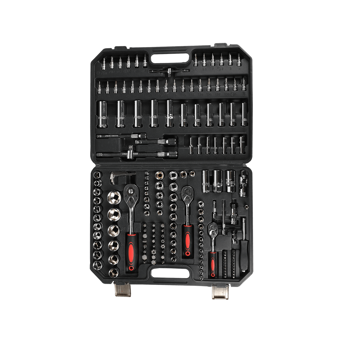 171-teiliger professioneller Multifunktionsschlüssel-Werkzeug-Maulschlüssel-Steckschlüsselsatz für die Autoreparatur