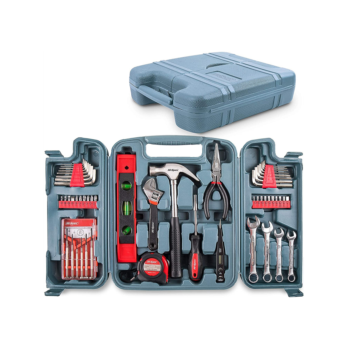 53-teiliges Mehrzweck-Kombi-Set, Handwerkzeuge, Haushalt, Heimreparatur, DIY-Kits, komplettes Werkzeug-Set