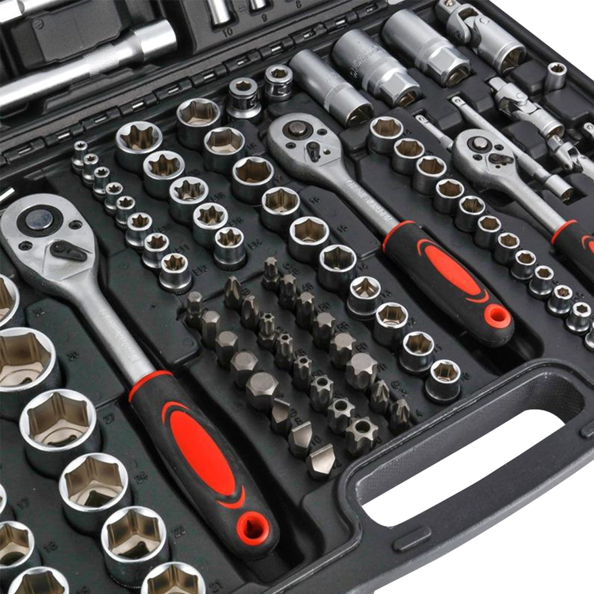 171-teiliger professioneller Multifunktionsschlüssel-Werkzeug-Maulschlüssel-Steckschlüsselsatz für die Autoreparatur